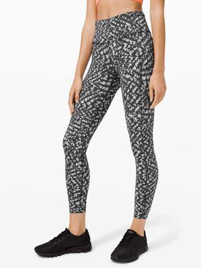 Lululemon Fast & Free High Rise Running Tight 25"  - size 6